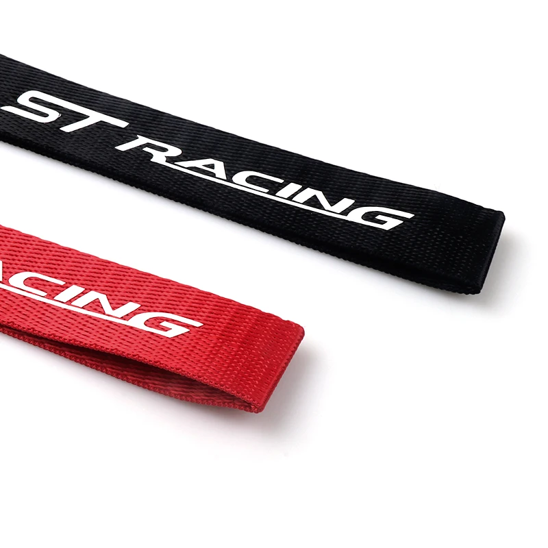 Автомобильный Стайлинг ST RACING Ribbon брелок для ключей Ford FOCUS 3 Mondeo Fiesta Kuga MK2 MK3