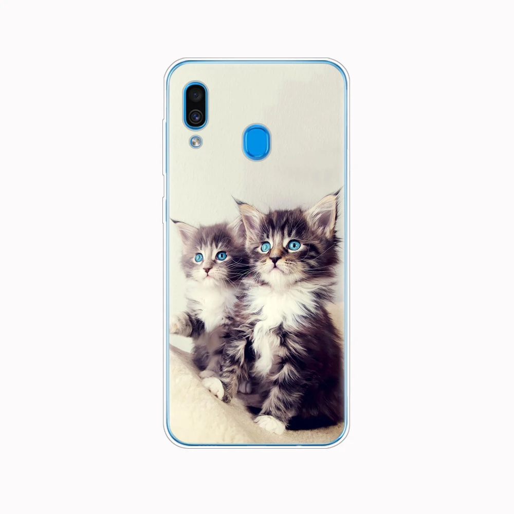 Case For Samsung Galaxy A20 soft Silicone phone coque A 20 2019 A205F A205 SM-A205F Fundas Skin shockproof | Мобильные телефоны и