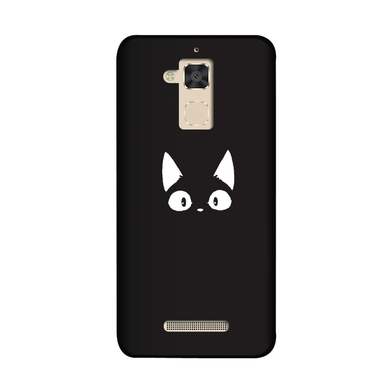 As picture showing Мягкий чехол PENSEN из ТПУ для Asus Zenfone 3 Max ZC520TL 5,2 дюймов, чехол, матовый чехол с рисунком s для 3 Max ZC520TL, милый чехол с котом - Цвет: As picture showing