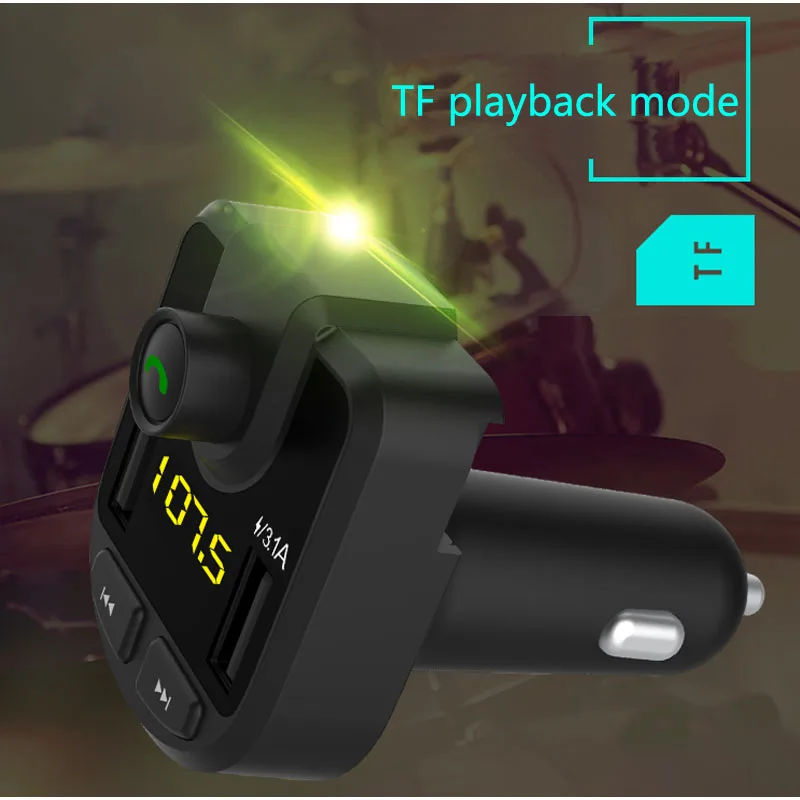 FM-модулятор с функцией громкой связи и поддержкой Bluetooth | Автомобили мотоциклы