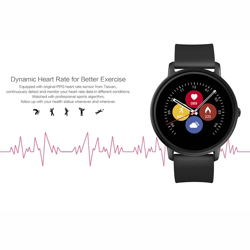 OPQ Zgpax S666 смарт браслет пульсометр мониторинг сна данных Bluetooth Вызов часы