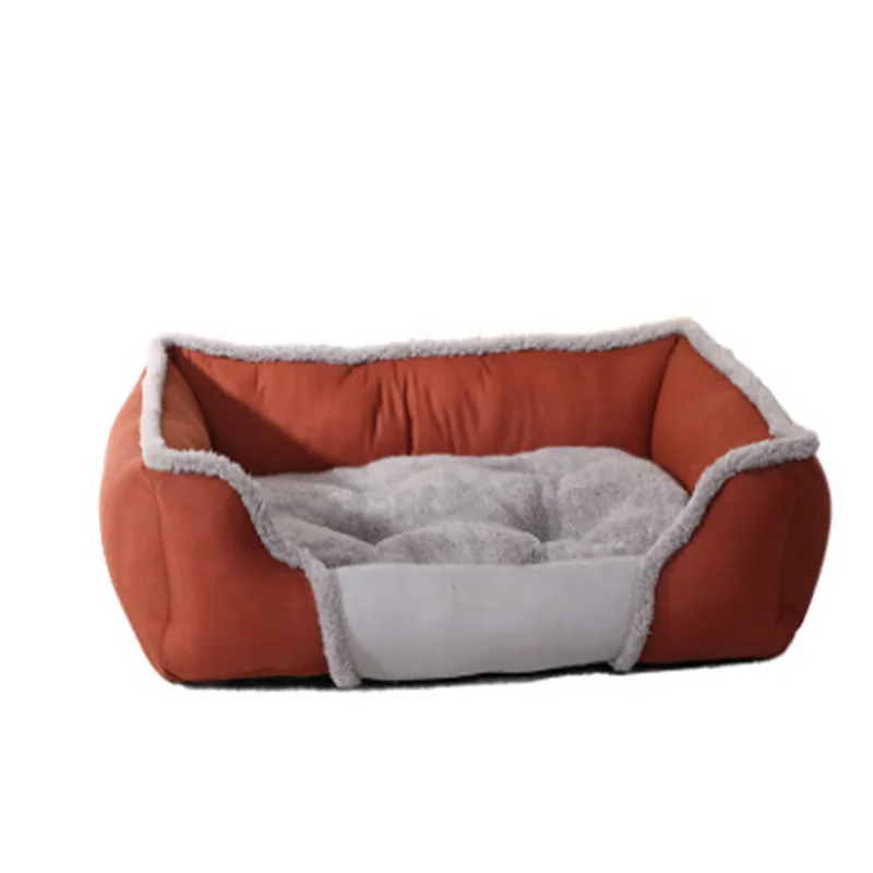 DSOFT осень зима моющаяся кровать для питомца собаки согревающий щенок теплый
