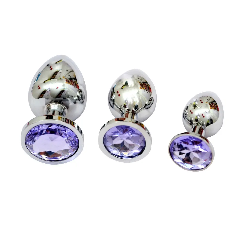 3pcs/Set Small Medium Big Stainless Steel Metal Anal Plug Dildo Sex Toys Products Butt Gay Beads MQFORU Adult Use | Красота и
