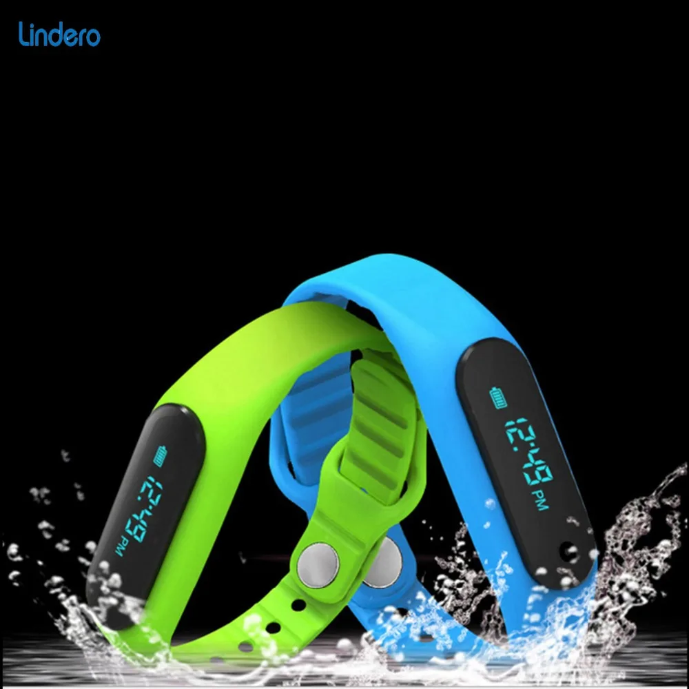 Lindero E06 Сенсорный Экран SmartBand Браслет Спорта Фитнес Плавание Водонепроницаемые