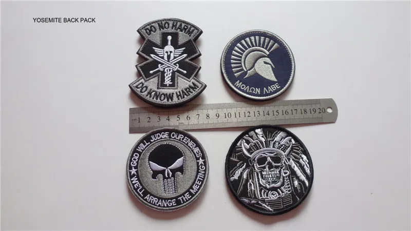 Вышитые военные нашивки для поднятия боевого духа Каратель спецназ патч ТАКТИЧЕСКИЕ США морской корпус МССБ армейские значки на рюкзак куртки