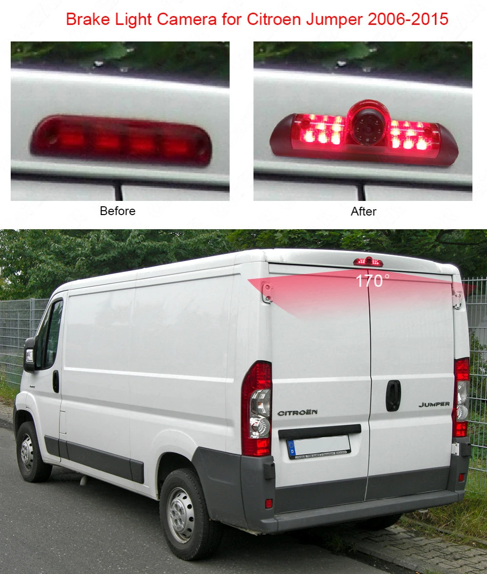 Автомобильный стоп-сигнал камера заднего вида для Citroen JUMPER II III 2 3/Fiat DUCATO X250 / Peugeot