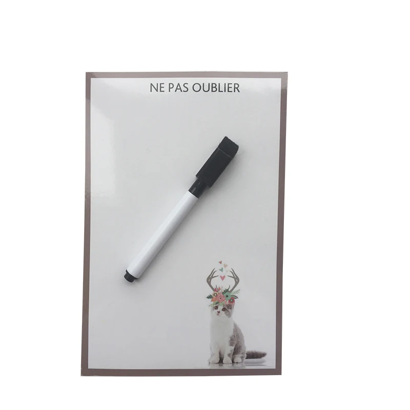 Рождественские животные Стиль напечатанный сухой Стирайте Гибкие Магнитные