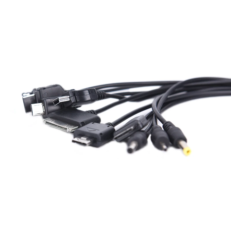 Новый универсальный Многоконтактный кабель Зарядное устройство USB-адаптер Шнур