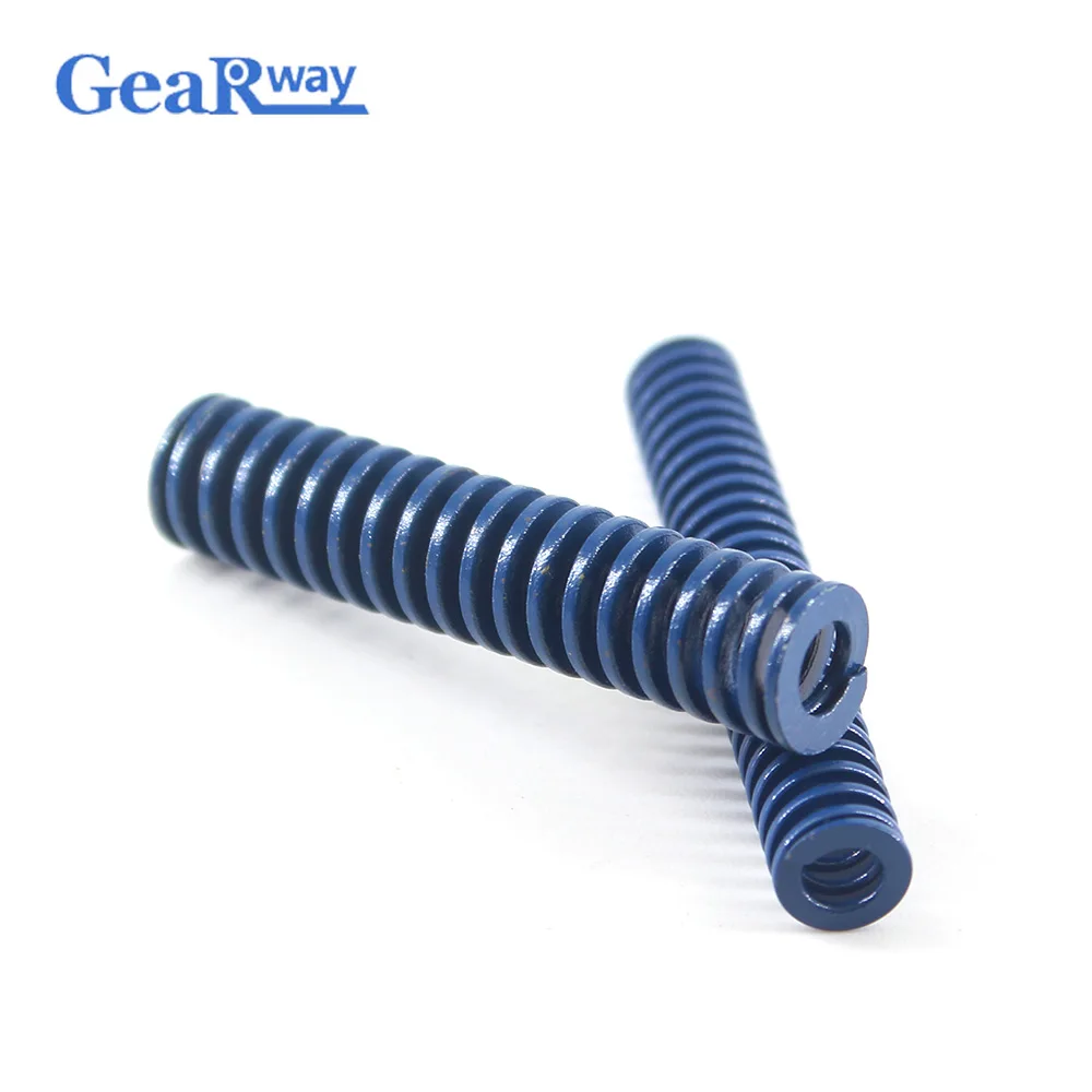 Gearway 4 шт. синяя пружина для штамповки 48% коэффициент сжатия трубчатая секция