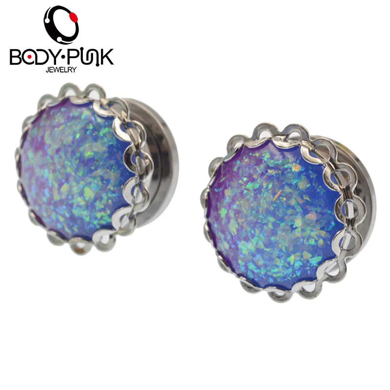 Пирсинг для ушей из нержавеющей стали в стиле панк | Украшения и аксессуары