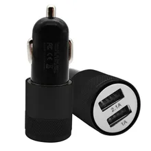 Двойной порт USB Автомобильное зарядное устройство Универсальный 5 в 3.1A Быстрая зарядка мини 2 порта Переходник USB для зарядки в машине для смарт мобильного телефона# N