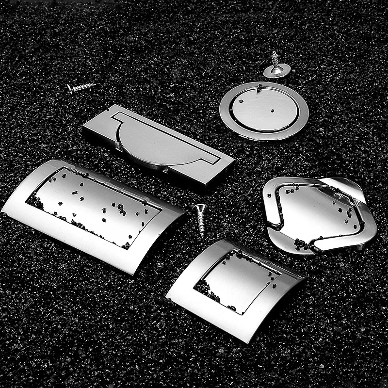 Скрытые дверные ручки для шкафа ящика и твердая мебель дверная ручка ванной