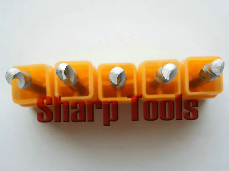 5 шт. 4*8 мм Одиночная флейта спиральная фреза карбида вольфрама концевые фрезы для