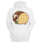 Толстовка Pusheen, новый бренд, уличная одежда, хип-хоп, Красная толстовка с капюшоном, женские толстовки и свитшоты V4594