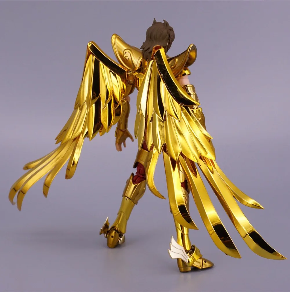 ST S Temple (MC Metal Club) Saint Seiya Ткань Миф EX золотистый Стрелец aiолос модель металлическая