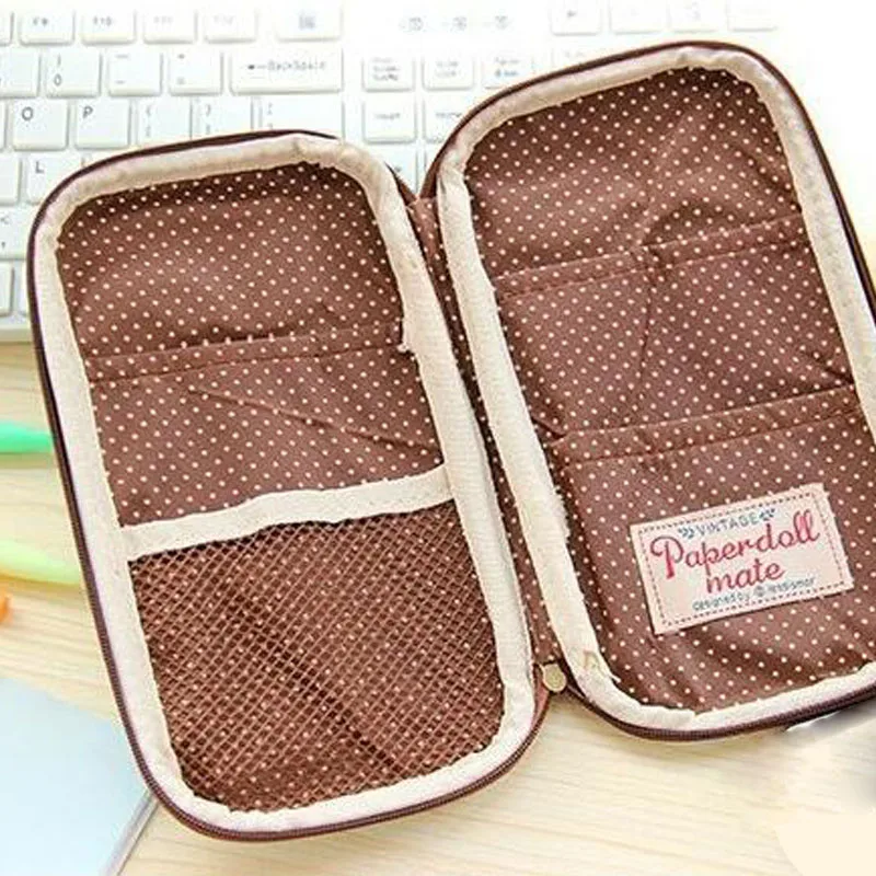 Чехол карандаш Yes Girl Cute Kawaii кожаная сумка 21 × 12 см отличный подарок для школы и