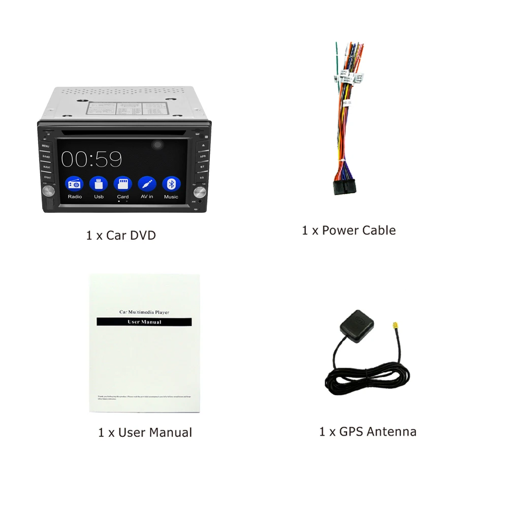 Автомагнитола 2din с DVD плеером универсальная стереосистема GPS Bluetooth для nissan SWC FM AM