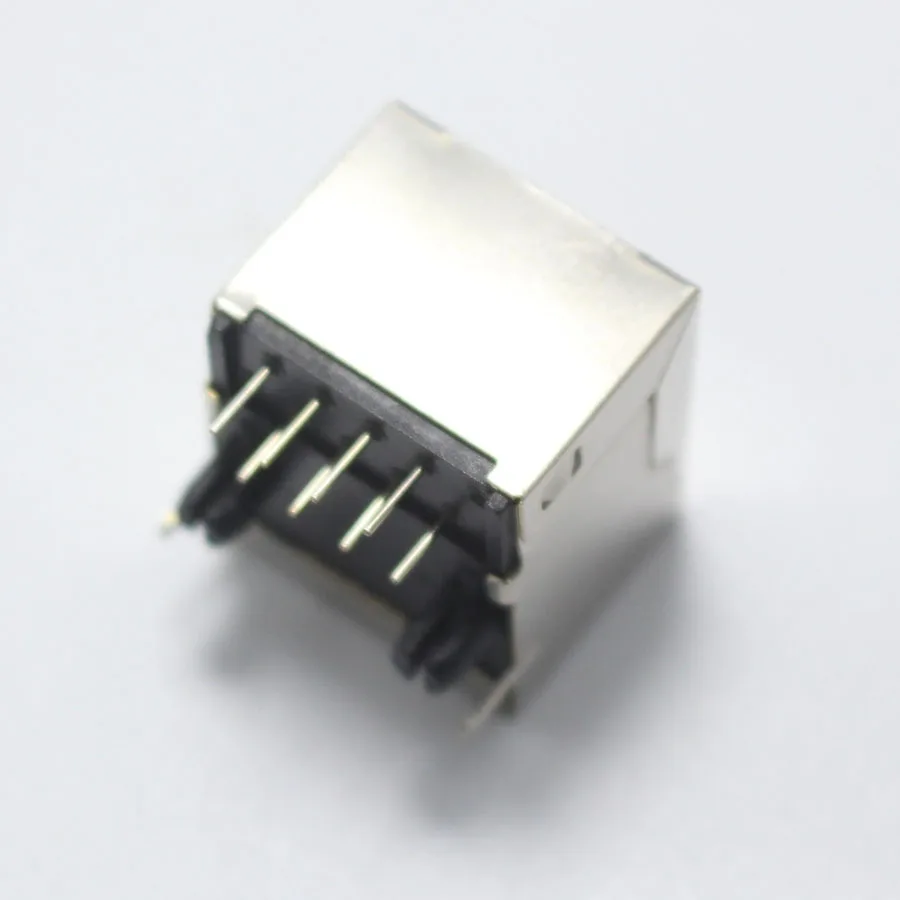 2 шт. разъем RJ45 Femlae со светодиодной подсветкой 58 сетевой правый угол 8P8C интерфейс