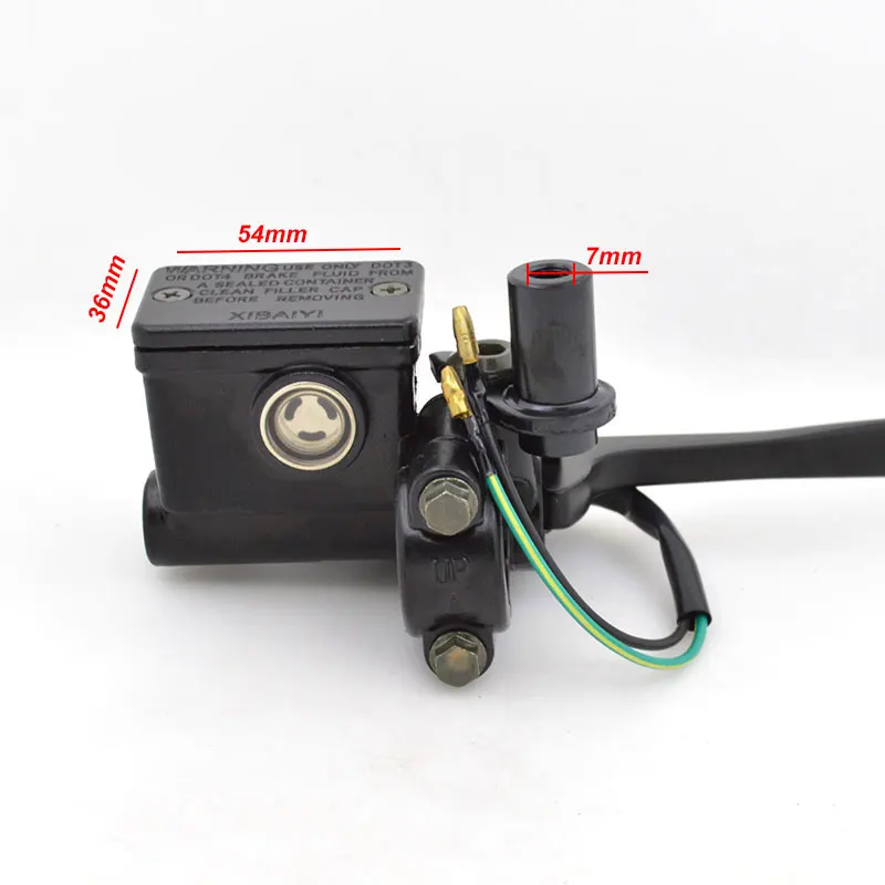 

Motorcycle ZY 125 Front Wheel Brake Cylinder Disc Brake Pump Motorbike Up Pump Master Brake Cylinder For Yamaha ZY125