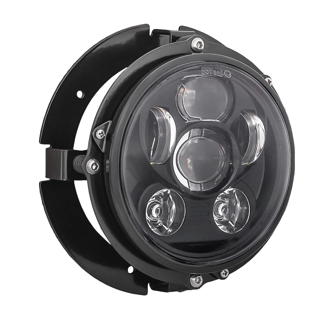 Круглый светодиодный налобный фонарь 5 75 дюйма с монтажным кольцом из