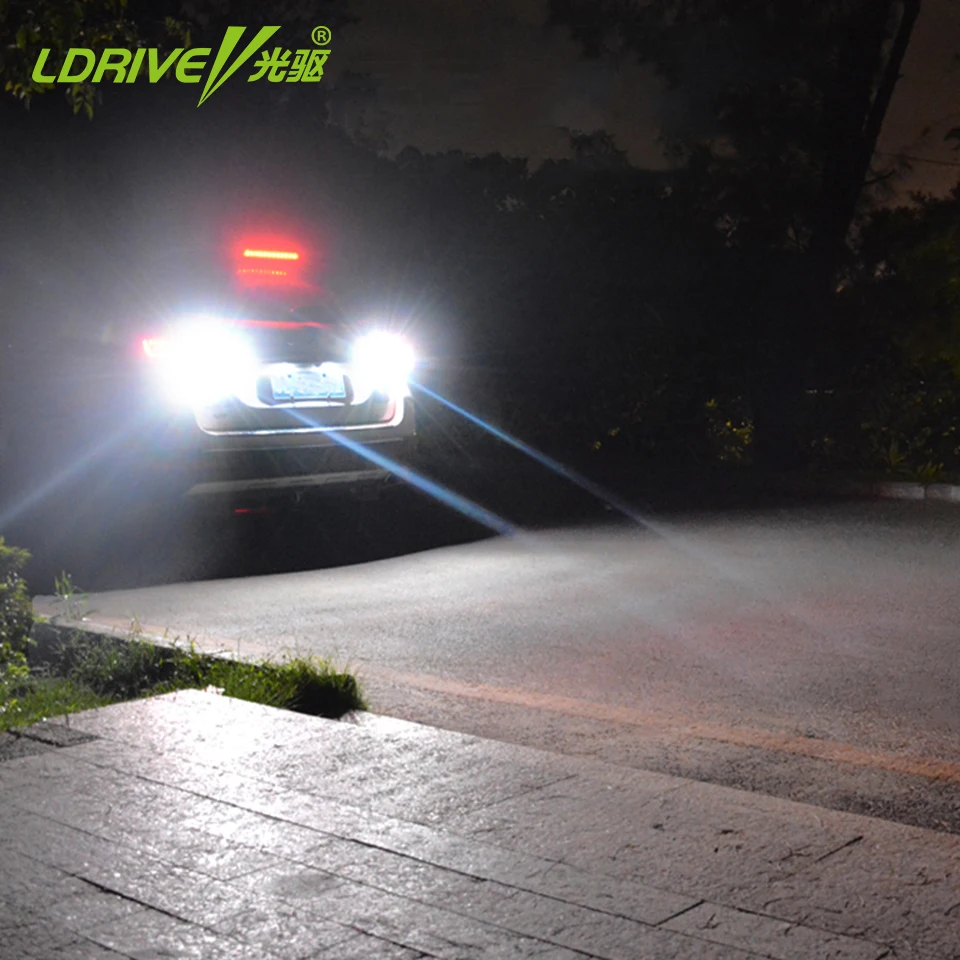 Автомобильный задний фонарь LDRIVE 1156 LED Canbus BA15S/P21W BAU15S/PY21W T15/W16W T20/W21W 3030 SMD стоп-сигнал
