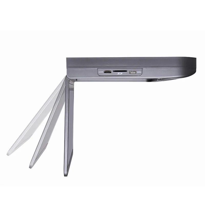 Caroad 13 3 дюймов автомобиля мониторы потолок флип подпушка монитор с креплением на