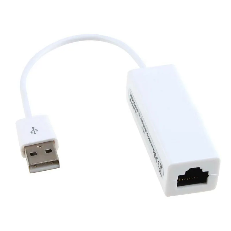 USB 2 0 к RJ45 Ethernet Lan адаптер 10/100 Мбит/с быстрые сети адаптеры для Win 7/8/10 JR предложения |