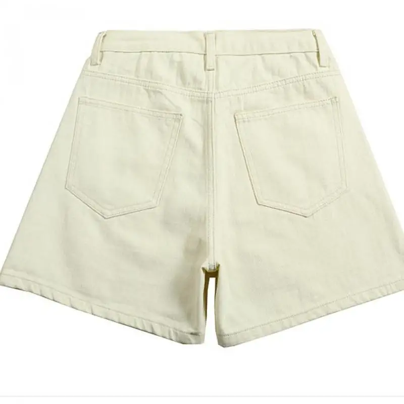 

Zuolunouba 2019 New Summer Office Lady Solid High Waist Slim Zipper Women Shorts