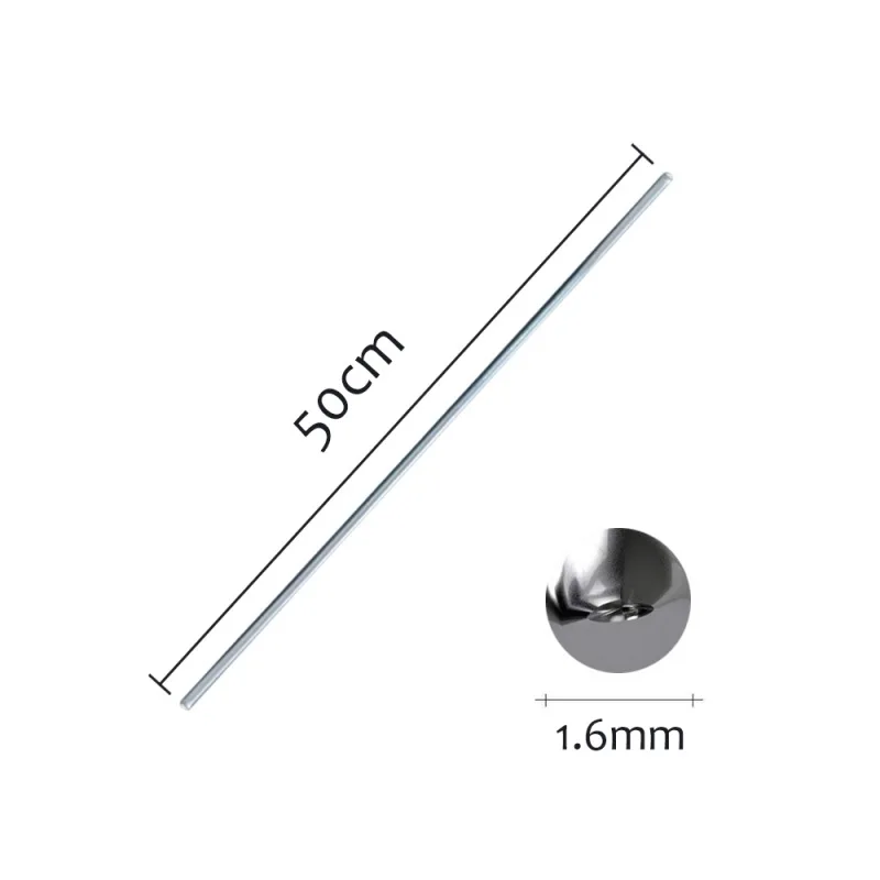 10/20/50 шт 2*500mm низкая Температура сварочная проволока Алюминий забитых припой проволока сварки конденсатор электрод Алюминий присадочный пруток