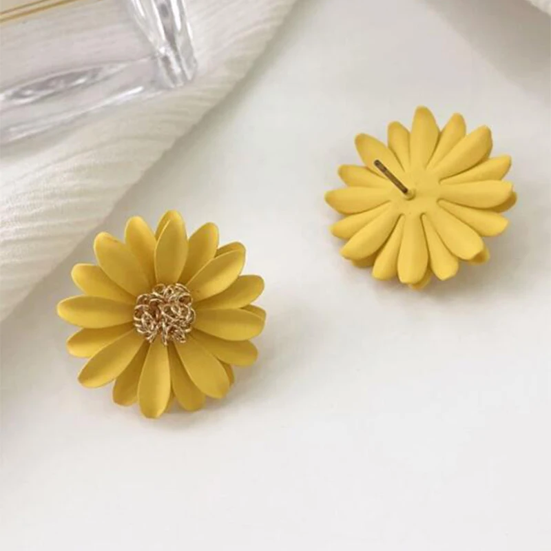 Женские серьги-гвоздики с цветком винтажные Роскошные серьги 2019 | Украшения и