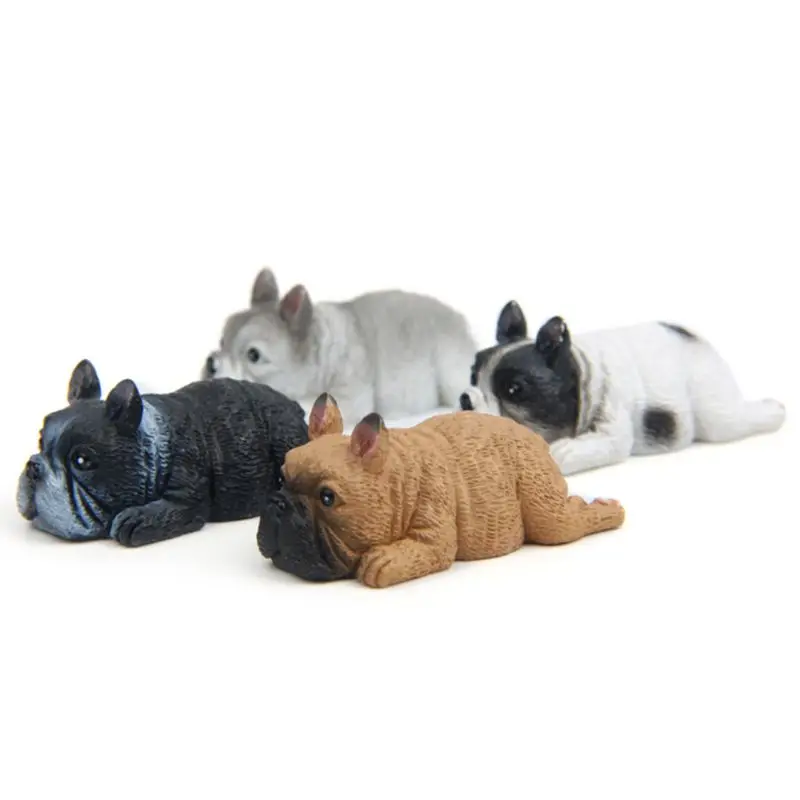 3D милое животное мультфильм Бульдог с глазами открытый холодильник магнитная