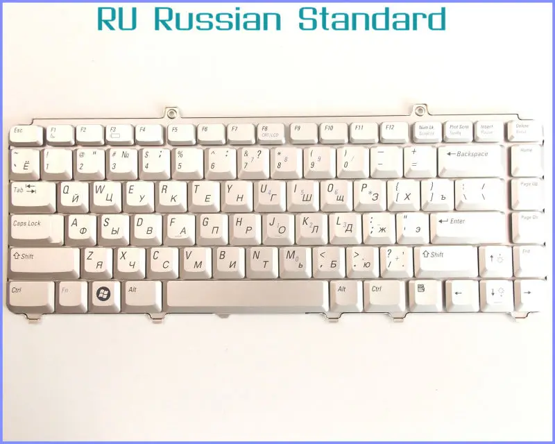 Русская версия RU клавиатура для Dell Inspiron 1318 1400 1500 1520 1521 1540 1545 1525 NK750 MK750 ноутбук