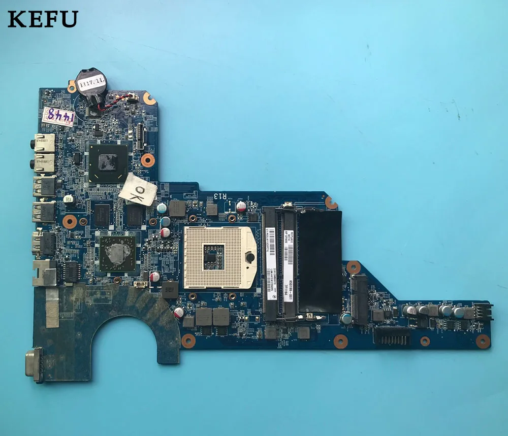 Материнская плата KEFU 650199 001 для ноутбука HP Pavilion G4 G6 G7 DDR3 лучшее качество гарантия 60