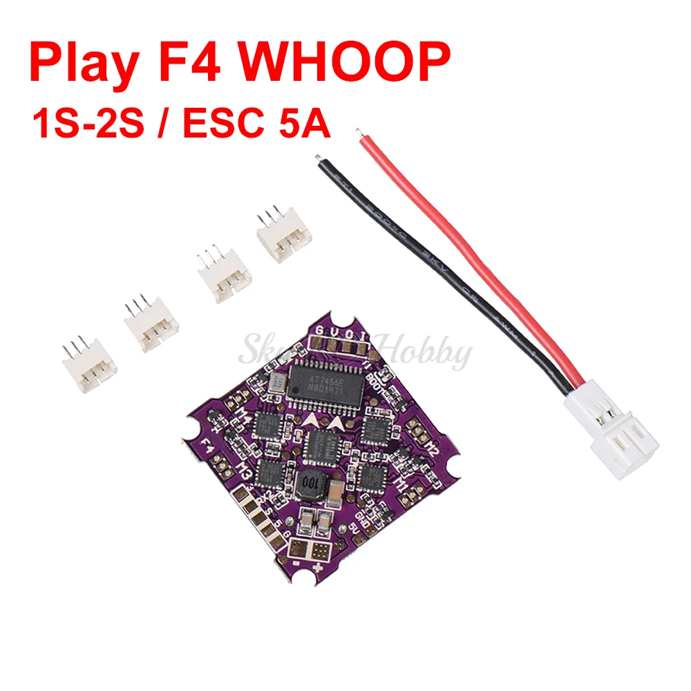 Play F4 whoop Flight Control 1 2S integrated 4 в бесщеточный ESC поддержка DSHOT Oneshot125 Multishot PWM для FPV