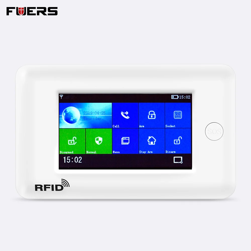 FUERS PG106 2G 3g GPRS беспроводной WiFi GSM Противоугонная домашняя система охранной
