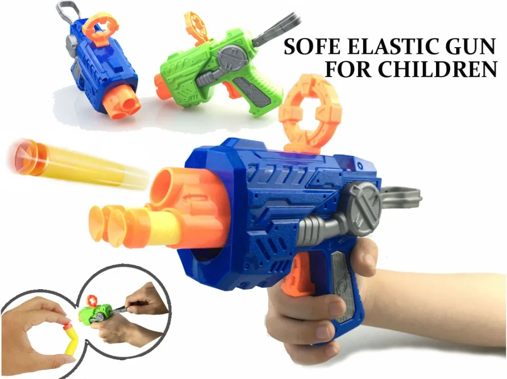 CSGames мягкое ружье с пульками игрушка Спорт на открытом воздухе высокое качество