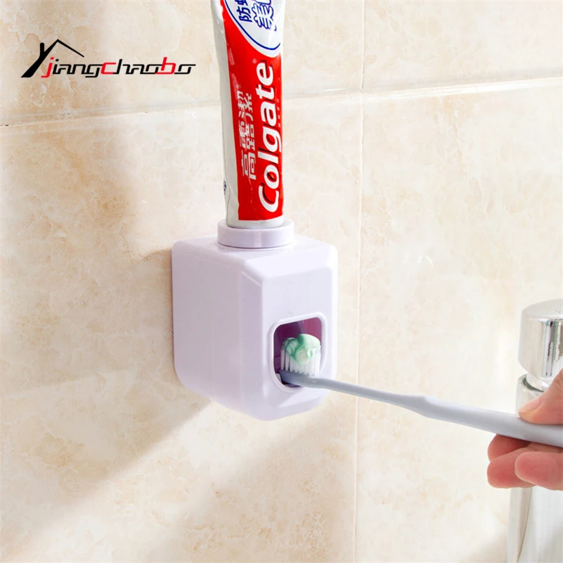 Automatic Toothpaste Dispenser Family Toothbrush Holder Bathroom Household Items | Дом и сад