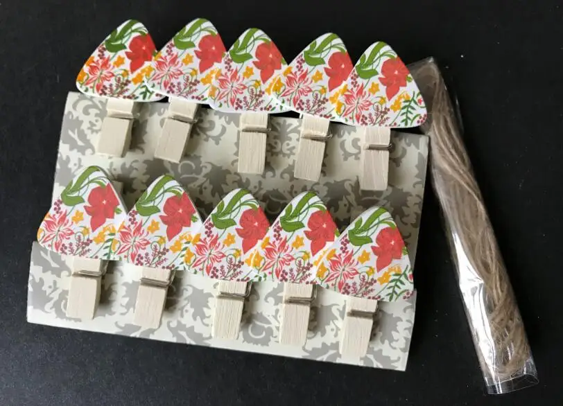 30 шт. Футболка с розовым сердечком деревянные зажимы для детей ремесла вечерние