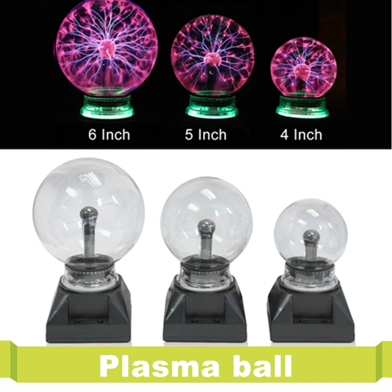 Новинка огни 3 4 5 6 &quotдюймов волшебный плазменный шар коробка освещения лава