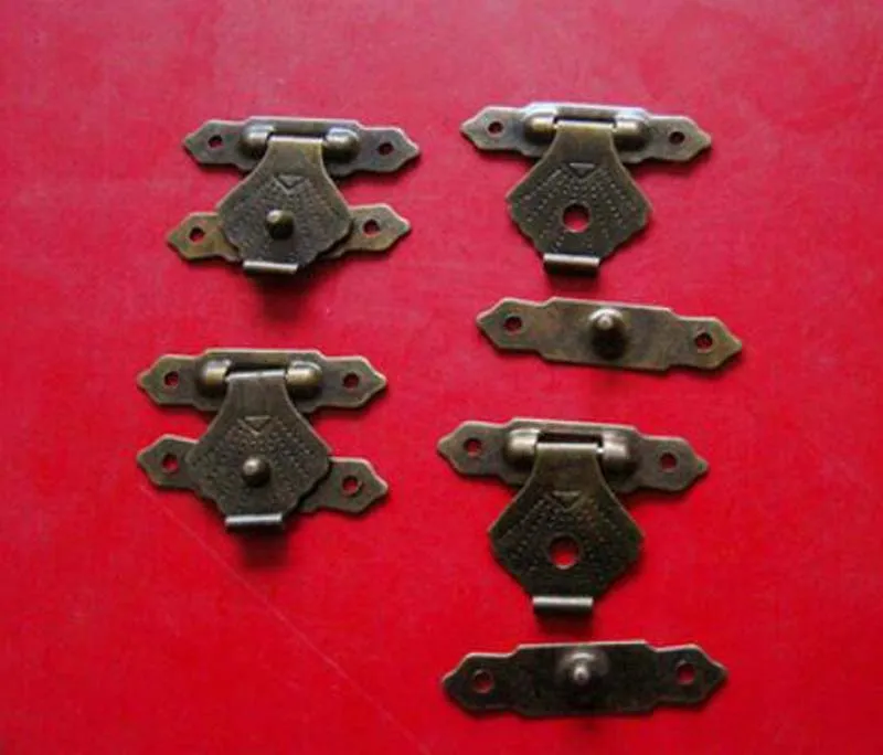 На Складе 30*18 мм Подарочные коробки Оборудования Деревянный ящик hasp Шкатулка