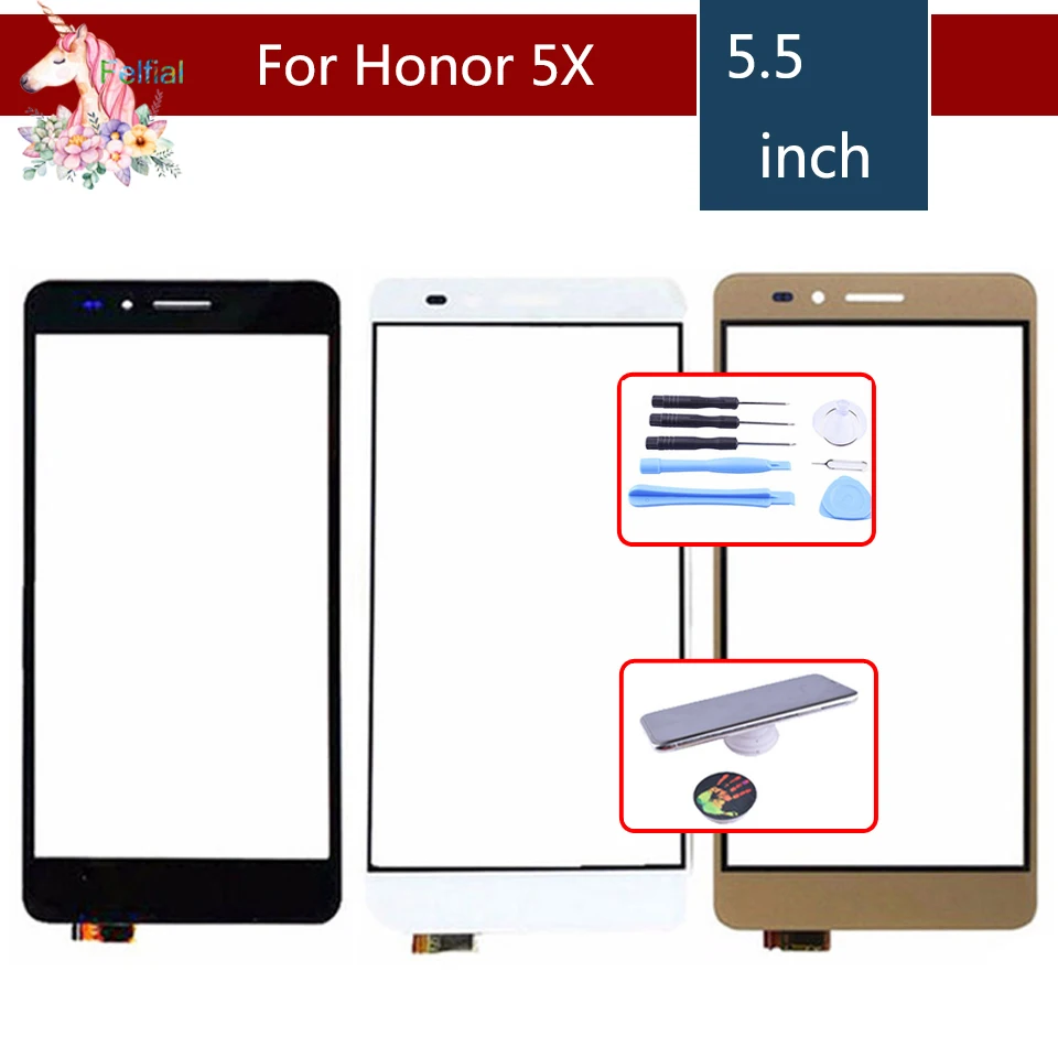 5.5" For Huawei Honor 5X Honor X5 GR5 GR5W LCD Touch Screen Digitizer Sensor Outer Glass Lens Panel Replacement
5.5" For Huawei Honor 5X Honor X5 GR5 GR5W LCD Touch Screen Digitizer Sensor Outer Glass Lens Panel Replacement