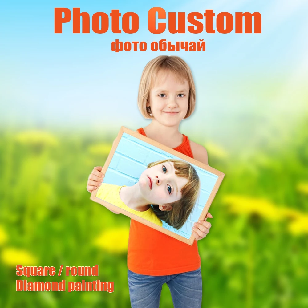 

EverShine Diamond Painting Photos Custom Full Square/Round Diamond Embroidery Sale Picture Of Rhinestones Diamond Mosaic Beaded