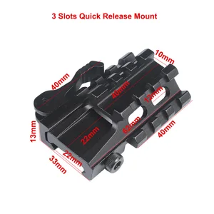 MIZUGIWA тактический охотничий 45-градусный офсетный двухсторонний 20 мм Picatinny рельсовый прицел базовый стояк фонарик лазерное крепление Охота