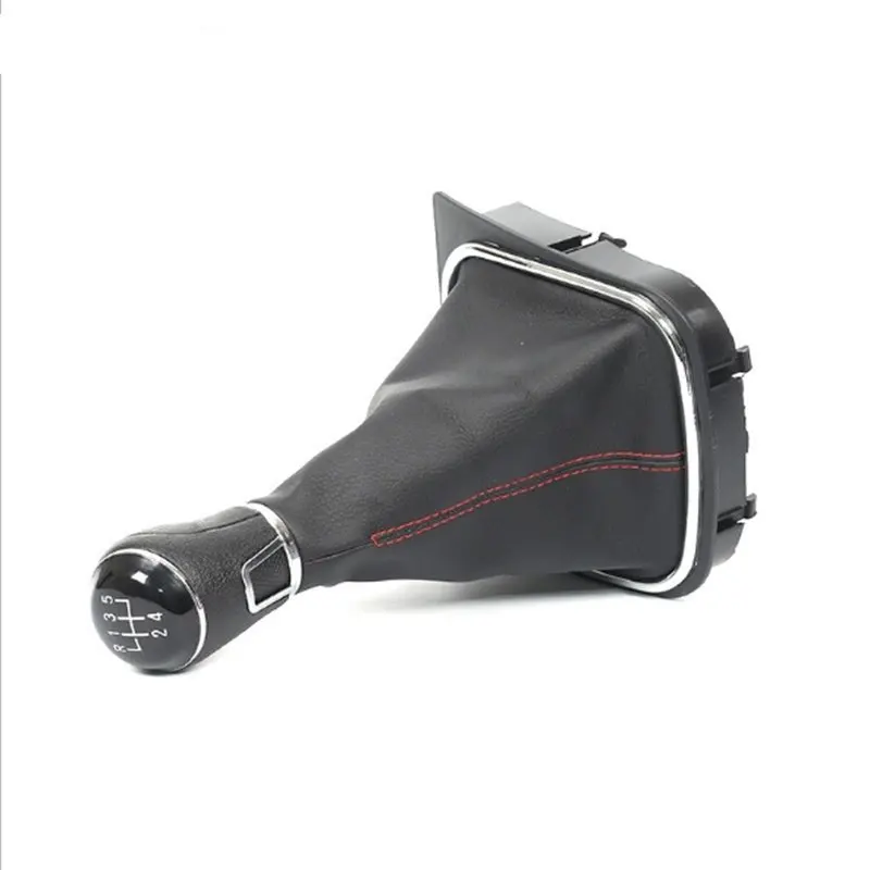 MT ручка переключения передач для Volkswagen VW Golf 5 6 Golf5 Golf6 рычаг кожаная рукоятка