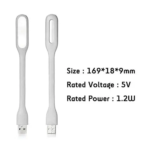 2018 силикагель многоцветный Мини USB лампа для чтения книг свет светодиодный