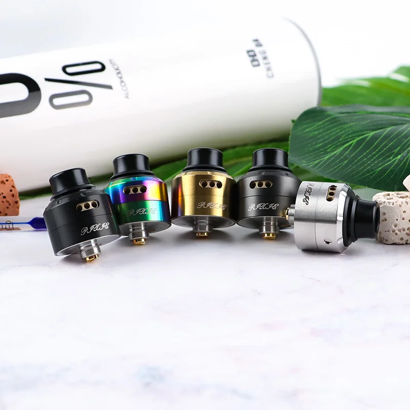 Новые Vapefly Pixie RDA одна катушка нижняя подача vape бак Избегайте нагрева и