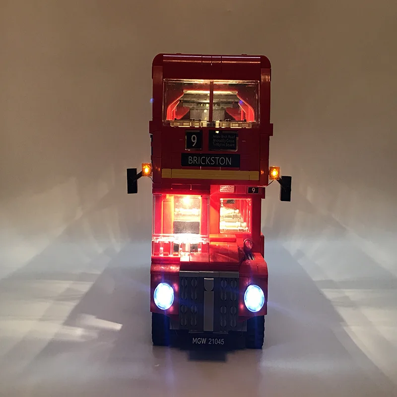 Свет набор для LEGO Technic 10258 Лондонский автобус кирпичи Совместимость 21045 блоков