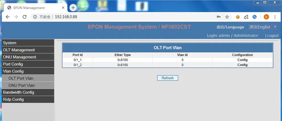 4PON порты EPON OLT FTTH CATV OLT Перевозчик-класс высокой плотности волоконно-оптический высокое качество 1,25G Профессиональный мини