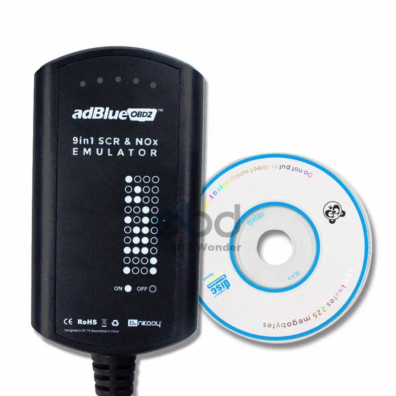 Adblue Эмулятор 9 в 1 Евро 4 5 Ad-blue инструмент эмуляции обновление Adblue 7 в 1 8 в 1 OBD2 сканер для грузовика Volvo