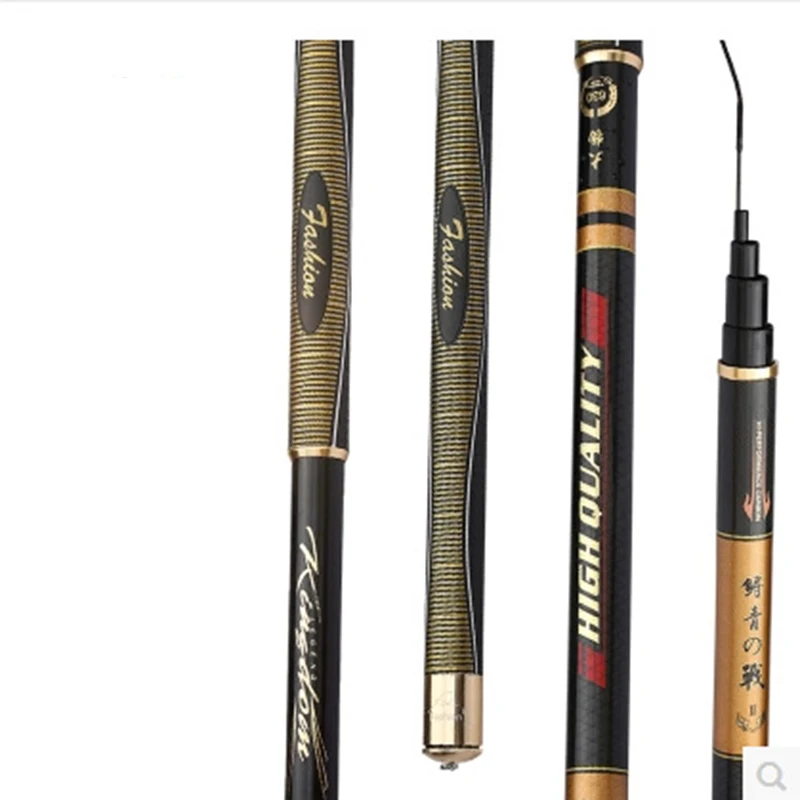 4 5 м высокоуглеродистой Super Жесткий Удочка 12 H 19 Мелодия кальмар Blue Fish Черная яма